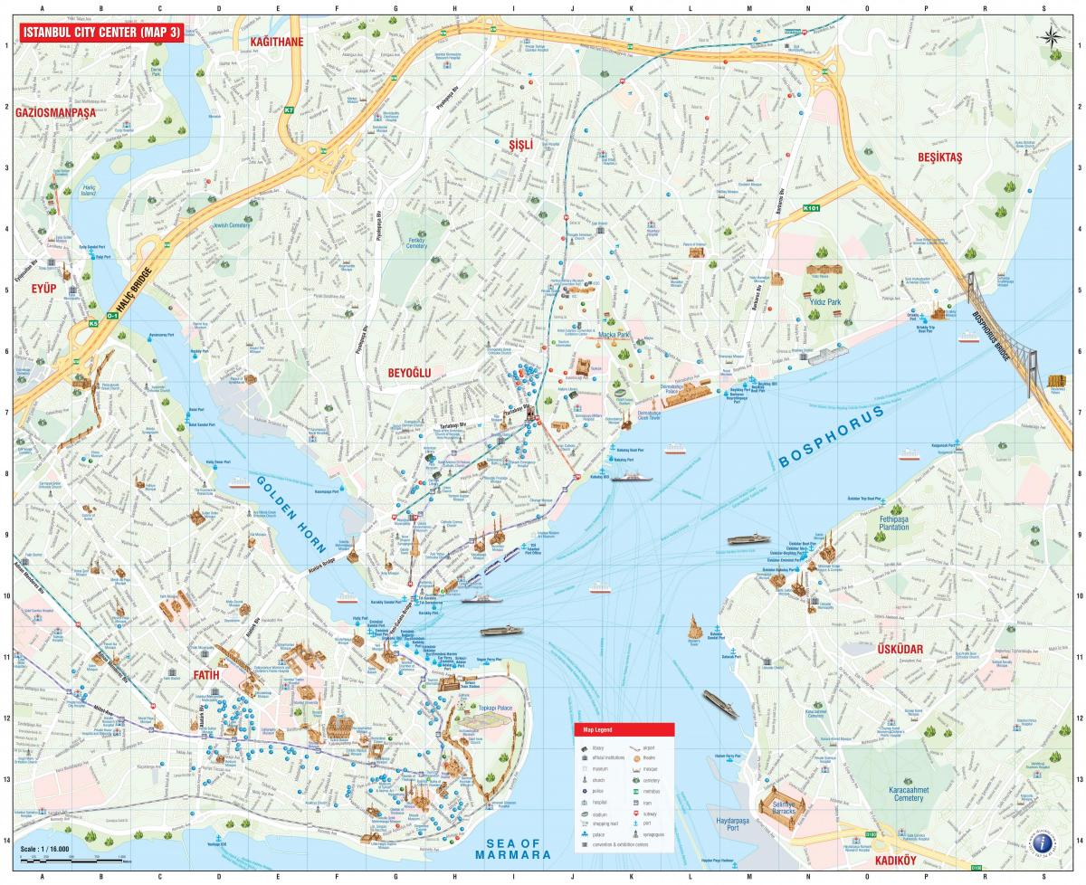 伊斯坦布尔离线的地图和指南