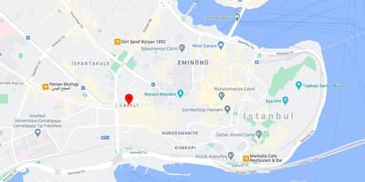 伊斯坦布尔核心区地图
